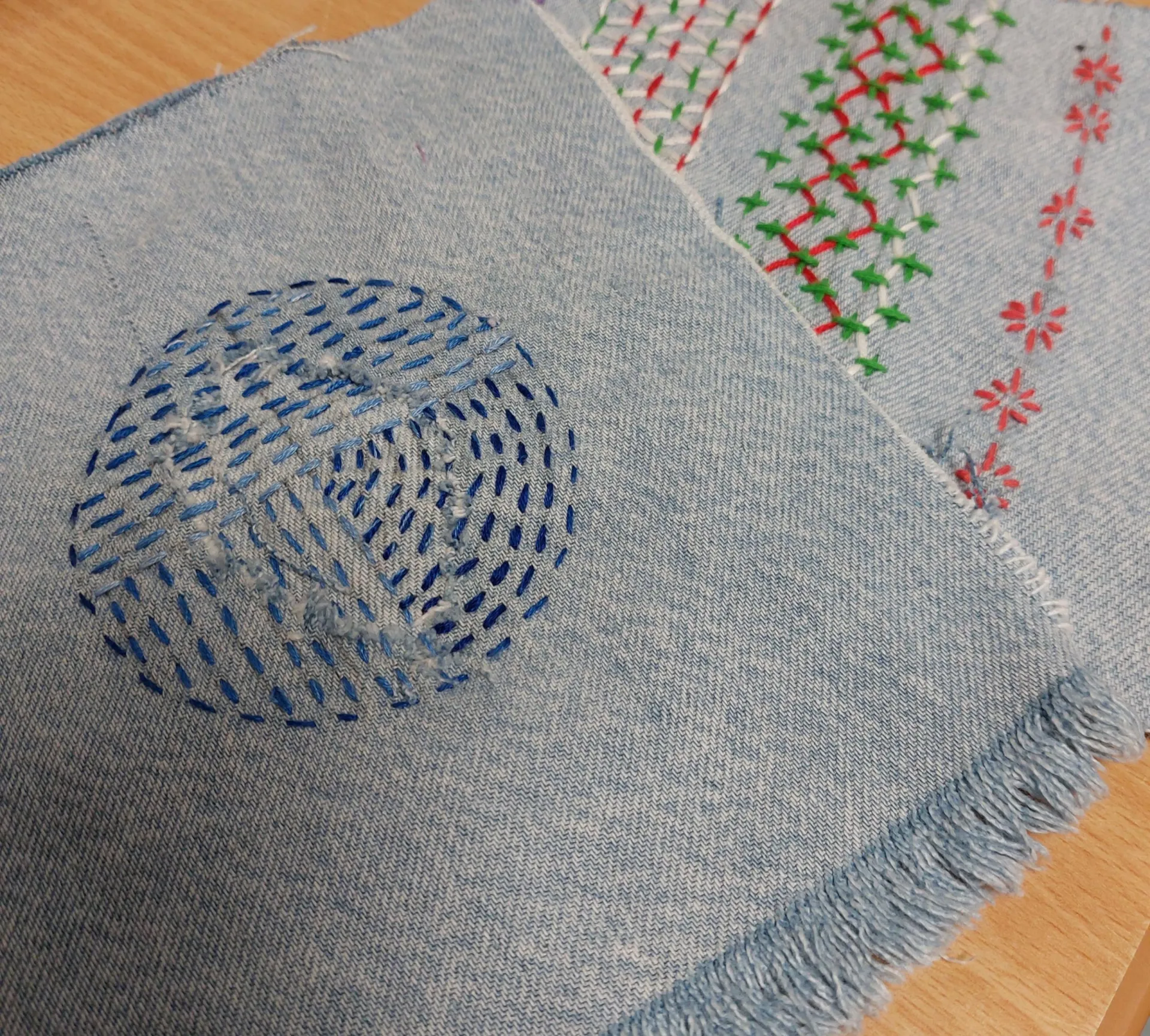 Sashiko broderi