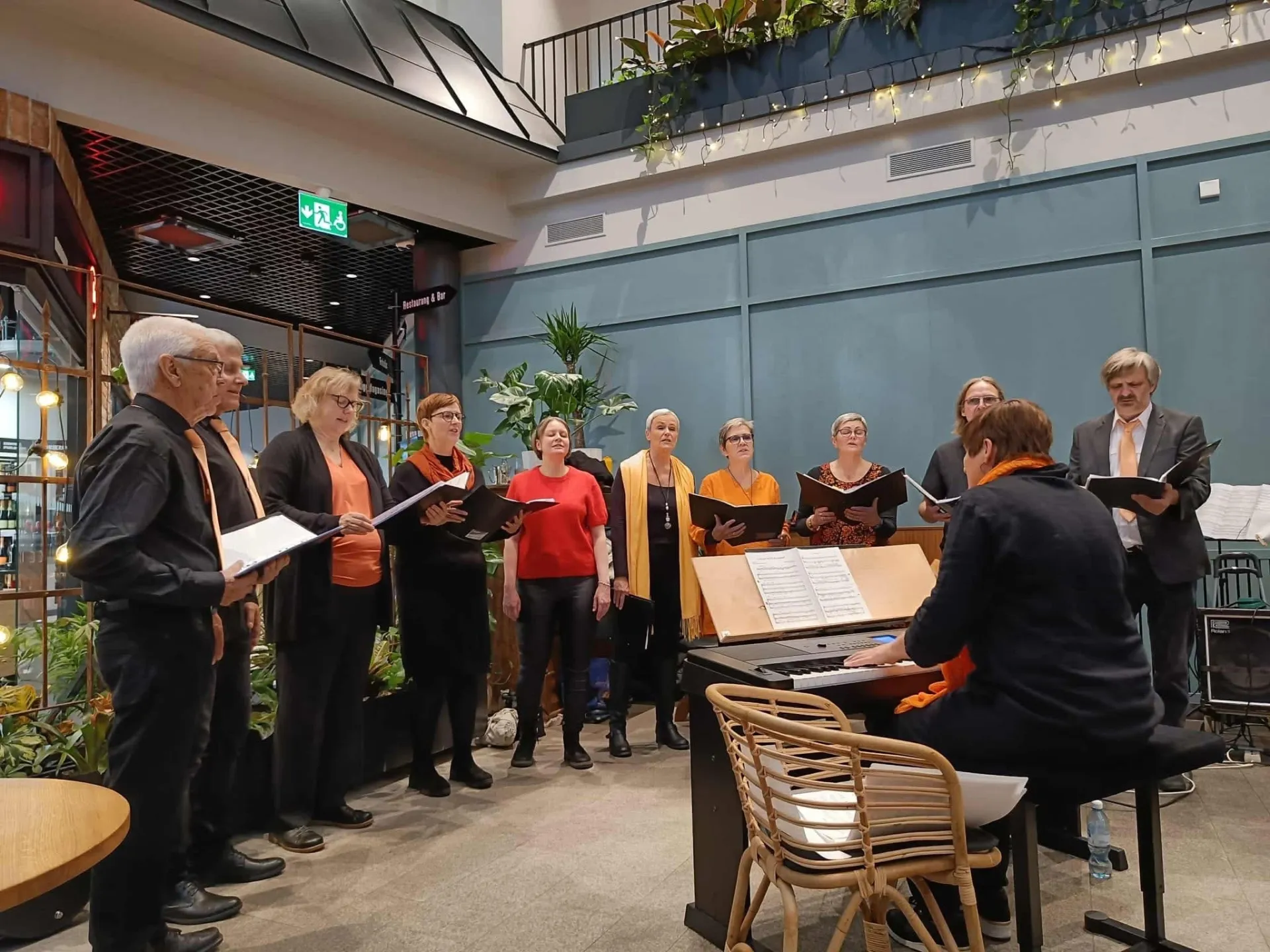 Voces Mirabiles konsär telegrafen 25 nov 26